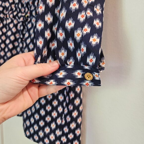 Long-sleeved Navy Blue Michael Kors Romper - Picture 5 of 8